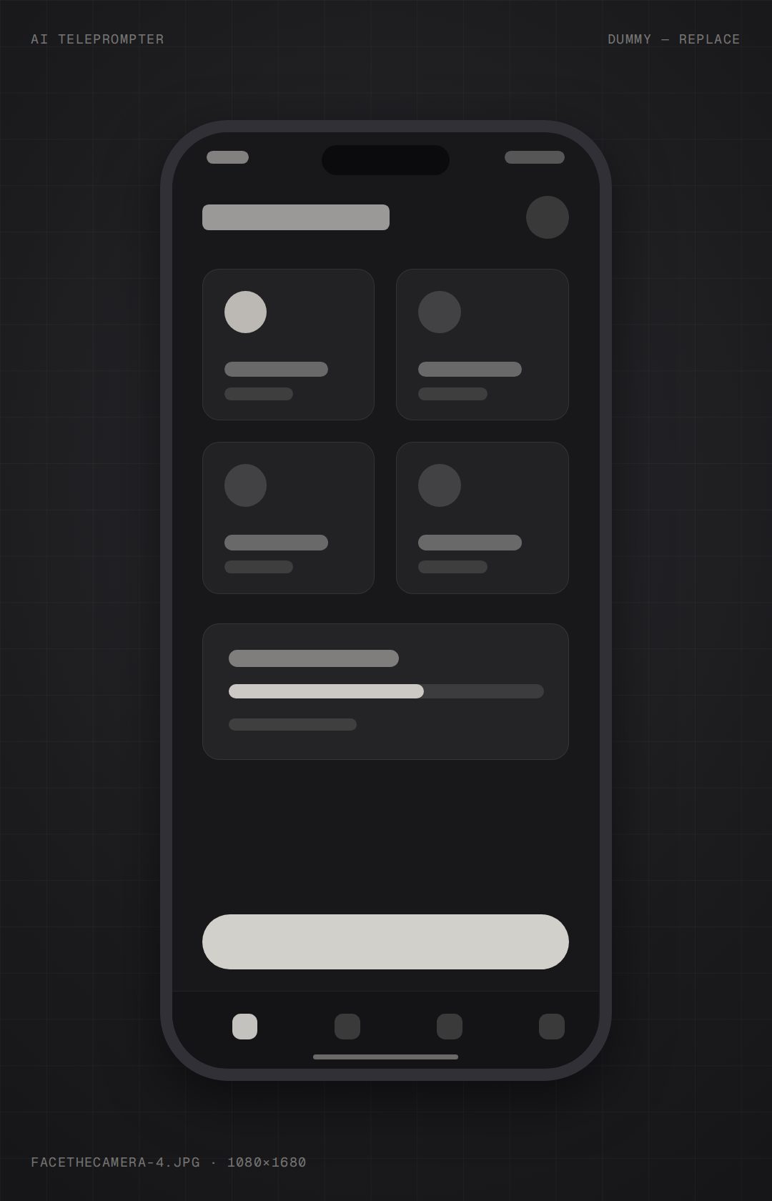 AI Teleprompter — mobile screen 2