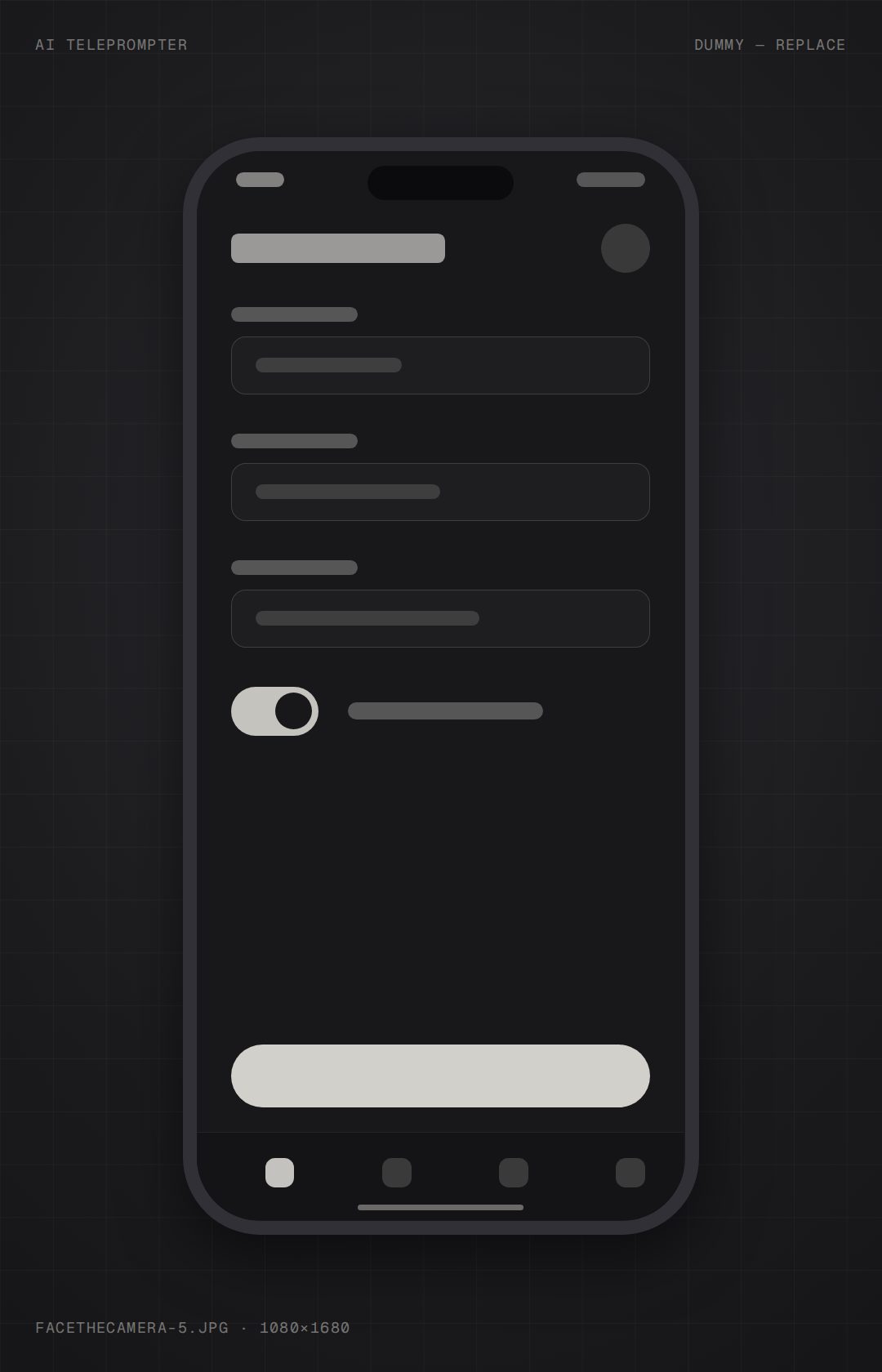 AI Teleprompter — mobile screen 3